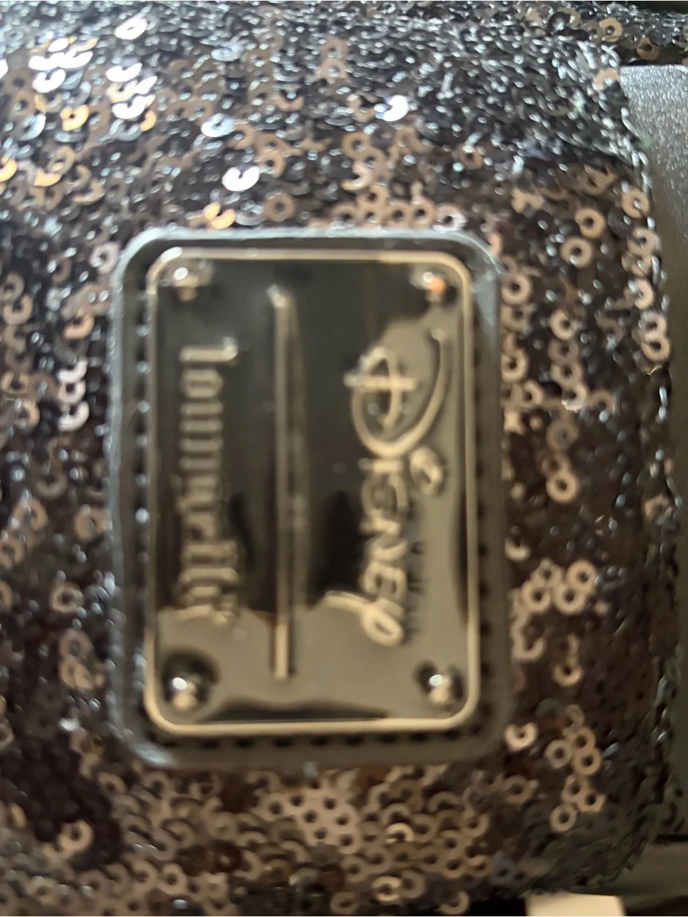 Loungefly Black, Green & Purple Dragon Sequin Backpack